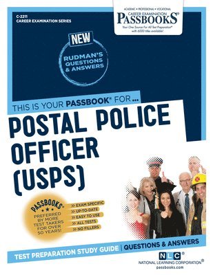 bokomslag Postal Police Officer (U.S.P.S.) (C-2211): Passbooks Study Guide Volume 2211