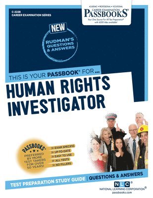 Human Rights Investigator (C-2228): Passbooks Study Guide Volume 2228 1