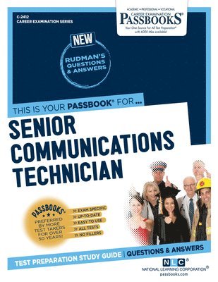 bokomslag Senior Communications Technician (C-2412): Passbooks Study Guide Volume 2412