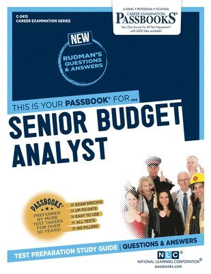 bokomslag Senior Budget Analyst (C-2415): Passbooks Study Guide Volume 2415