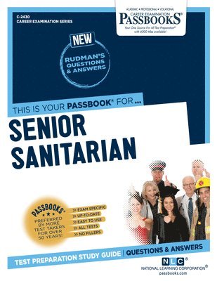 bokomslag Senior Sanitarian (C-2430): Passbooks Study Guide Volume 2430