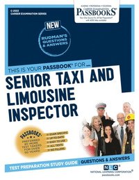 bokomslag Senior Taxi and Limousine Inspector (C-2553): Passbooks Study Guide Volume 2553