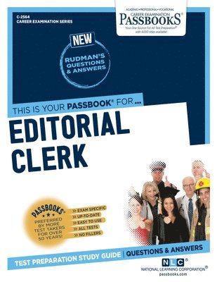 Editorial Clerk (C-2564): Passbooks Study Guide Volume 2564 1