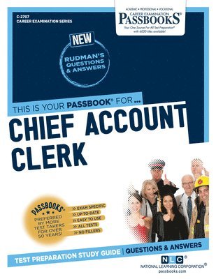 bokomslag Chief Account Clerk (C-2707): Passbooks Study Guide Volume 2707