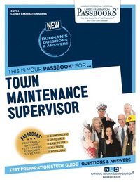bokomslag Town Maintenance Supervisor (C-2764): Passbooks Study Guide Volume 2764