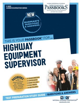 bokomslag Highway Equipment Supervisor (C-2805): Passbooks Study Guide Volume 2805