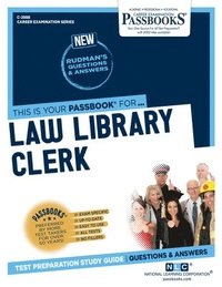 bokomslag Law Library Clerk (C-2888): Passbooks Study Guide Volume 2888
