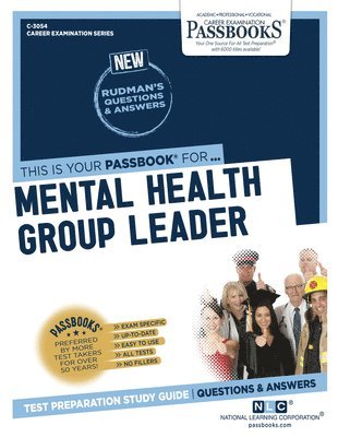 Mental Health Group Leader (C-3054): Passbooks Study Guide Volume 3054 1