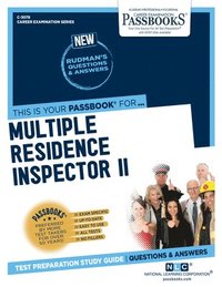 bokomslag Multiple Residence Inspector I (C-3078): Passbooks Study Guide Volume 3078