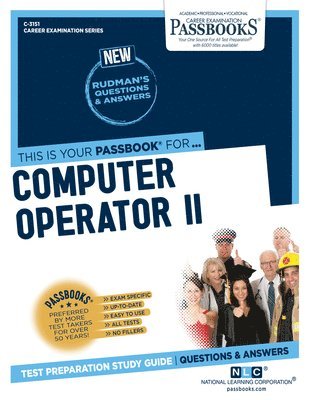 bokomslag Computer Operator II (C-3151): Passbooks Study Guide Volume 3151