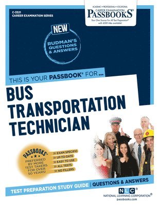 bokomslag Bus Transportation Technician (C-3321): Passbooks Study Guide Volume 3321