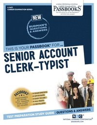 bokomslag Senior Account Clerk-Typist (C-3471): Passbooks Study Guide Volume 3471