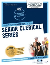 bokomslag Senior Clerical Series (C-3473): Passbooks Study Guide Volume 3473