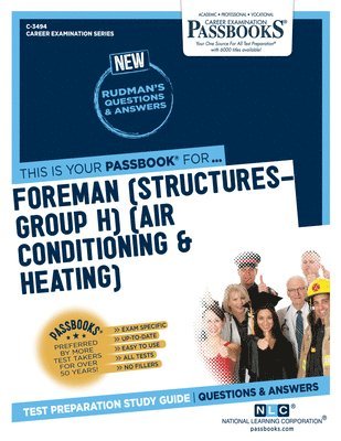 bokomslag Foreman (Structures-Group H) (Air Conditioning & Heating) (C-3494): Passbooks Study Guide Volume 3494