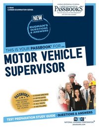 bokomslag Motor Vehicle Supervisor (C-3544): Passbooks Study Guide Volume 3544
