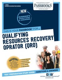 bokomslag Qualifying Resources Recovery Operator (Qro) (C-3646): Passbooks Study Guide Volume 3646