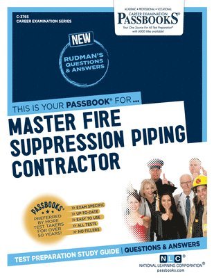 bokomslag Master Fire Suppression Piping Contractor (C-3765): Passbooks Study Guide Volume 3765