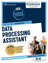 bokomslag Data Processing Assistant (C-3840): Passbooks Study Guide Volume 3840