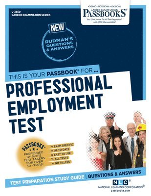 bokomslag Professional Employment Test (C-3850): Passbooks Study Guide Volume 3850