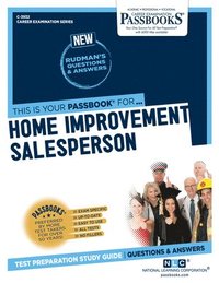 bokomslag Home Improvement Salesperson (C-3932): Passbooks Study Guide Volume 3932