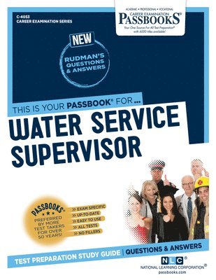 bokomslag Water Service Supervisor (C-4053): Passbooks Study Guide Volume 4053