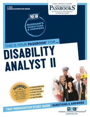 bokomslag Disability Analyst II (C-4438): Passbooks Study Guide Volume 4438