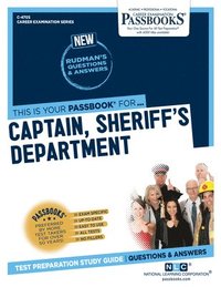 bokomslag Captain, Sheriff's Department (C-4705): Passbooks Study Guide Volume 4705