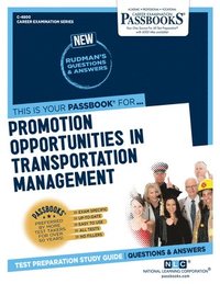 bokomslag Promotion Opportunities in Transportation Management (C-4800): Passbooks Study Guide Volume 4800
