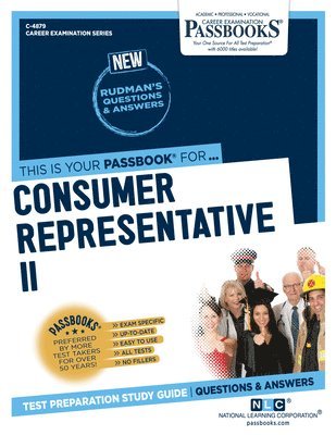 bokomslag Consumer Representative II (C-4879): Passbooks Study Guide Volume 4879