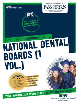 bokomslag National Dental Boards (Ndb) (1 Vol.) (Ats-36): Passbooks Study Guide Volume 36