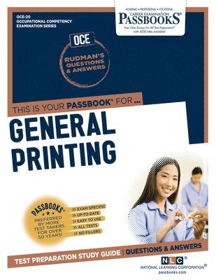 bokomslag General Printing (OCE-20)