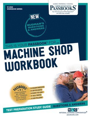 bokomslag Machine Shop Workbook (W-2920)