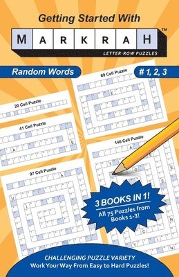 Getting Started with Markrah Letter-Row Puzzles Random Words 3 in 1 1