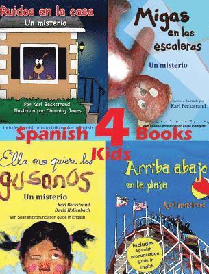 4 Spanish Books for Kids - 4 libros para niños