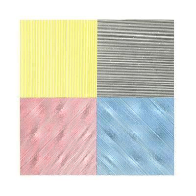 Sol Lewitt: Four Basic Kinds of Lines & Colour 1