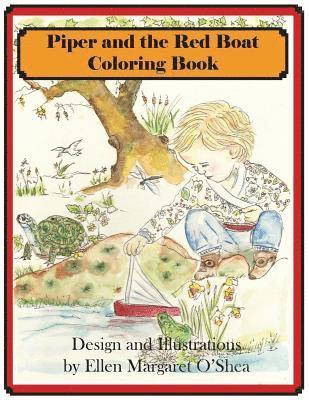 bokomslag Piper and the Red Boat Coloring book