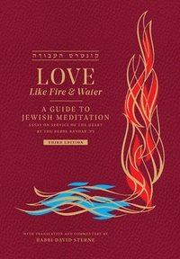 bokomslag Love like Fire and Water: A Guide to Jewish Meditation