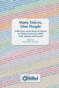 bokomslag Many Voices, One People: Reflections on the Book of Genesis by Hofstra University Hillel Staff, Alumni, and Friends