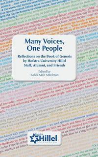 bokomslag Many Voices, One People - Genesis: Reflections on the Book of Genesis by Hofstra University Hillel Staff, Alumni and Friends