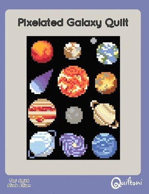 Pixelated Galaxy Quilt 1