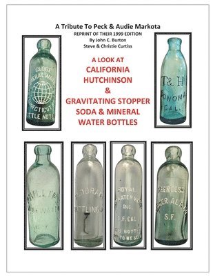 bokomslag California Hutchinson & Gravitating Stopper Soda & Mineral Water Bottles