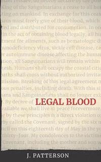bokomslag Legal Blood