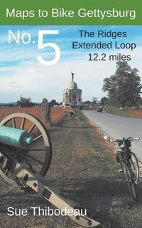 bokomslag Maps to Bike Gettysburg No. 5