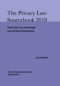 bokomslag Privacy Law Sourcebook 2018