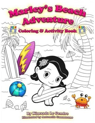Marley's Beach Adventure Coloring Book 1
