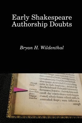 bokomslag Early Shakespeare Authorship Doubts