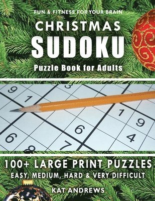 CHRISTMAS SUDOKU Puzzle Book for Adults 1