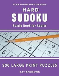 bokomslag Hard Sudoku Puzzle Book for Adults