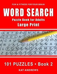 bokomslag Word Search Puzzle Book for Adults: Large Print 101 Puzzles - Book 2