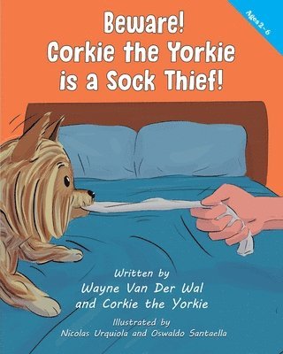 Beware! Corkie the Yorkie is a Sock Thief! 1